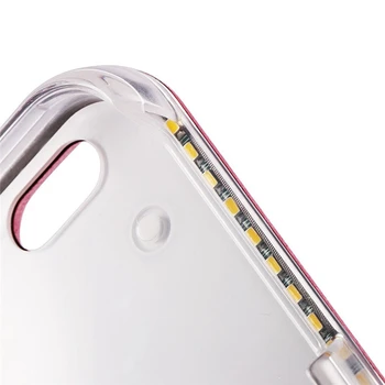 Selfie Lys Mobiltelefon case for iphone 6 6s 7 8 plus til iphone XS Antal XR XS med Lys, Flash Luksus For iPhone 6 6S 7 8 X10 Dække